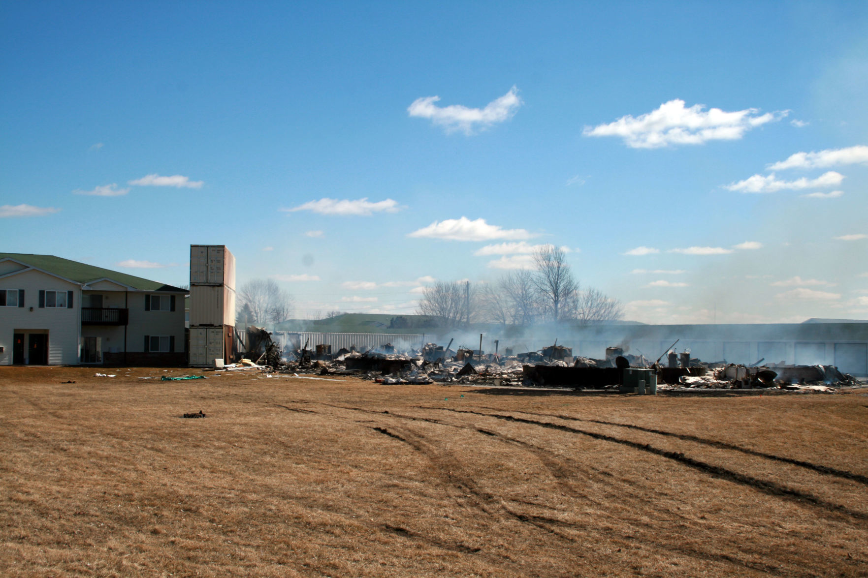 Investigation photos from 109 Knaup Drive explosion